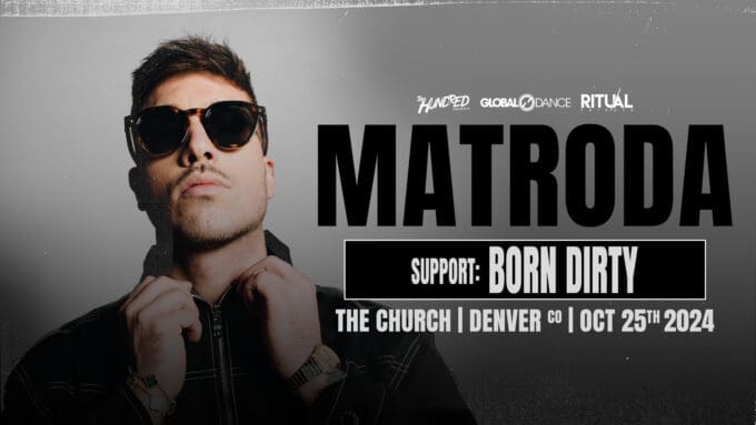 Matroda at The Church Nightclub Event Flyer