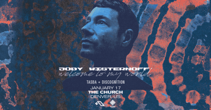 Jody Wisternoff at Church Nightclub in Denver Event Flyer Jan 17