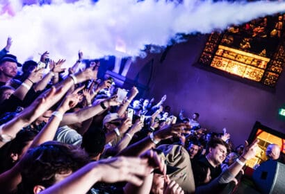 The crowd at the Church in Denver Nightclub