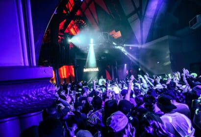 The crowd at the Church in Denver Nightclub