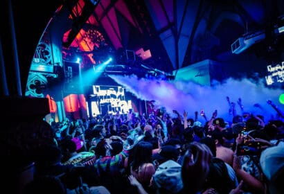 The crowd at the Church in Denver Nightclub