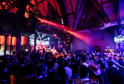 The crowd at the Church in Denver Nightclub