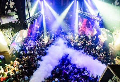 The crowd at the Church in Denver Nightclub