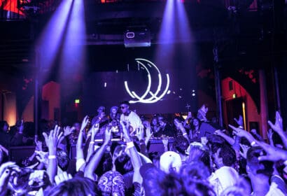 The crowd at the Church in Denver Nightclub