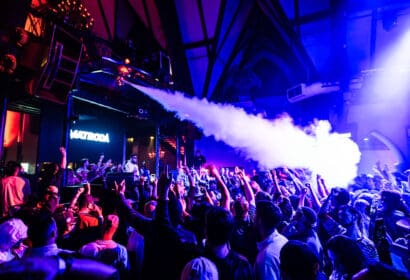 The crowd at the Church in Denver Nightclub