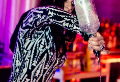 Bartender at the Church in Denver Nightclub