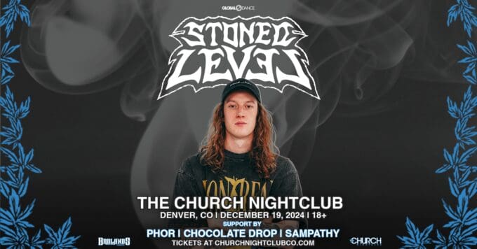 Stoned Level at Church Nightclub in Denver Event Flyer Dec 19