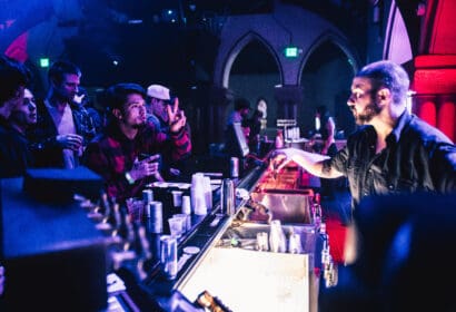 Bartender at the Church in Denver Nightclub