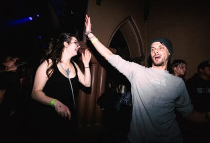 Attendees at the Church in Denver Nightclub