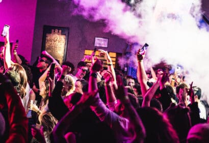 Attendees at the Church in Denver Nightclub
