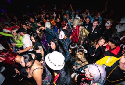 The crowd at The Church in Denver Nightclub