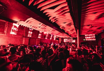 The crowd at The Church in Denver Nightclub