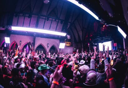 The crowd at The Church in Denver Nightclub