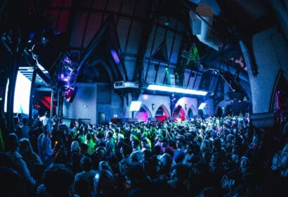 The crowd at The Church in Denver Nightclub