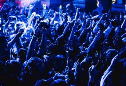 The crowd at The Church in Denver Nightclub