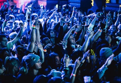 The crowd at The Church in Denver Nightclub