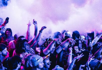 The crowd at The Church in Denver Nightclub