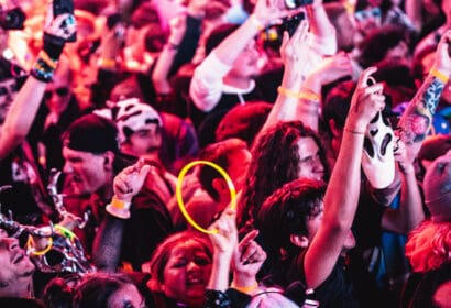 The crowd at The Church in Denver Nightclub