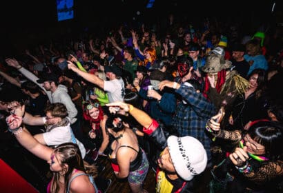 The crowd at The Church in Denver Nightclub