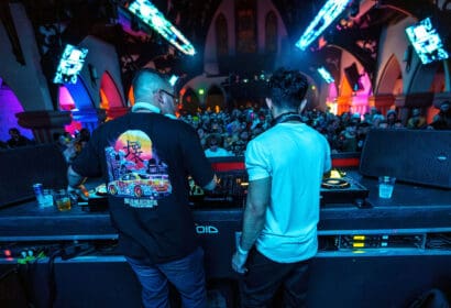 Infected Mushroom performing at the Church Nightclub in Denver Nightclub