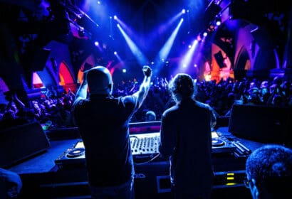 Infected Mushroom performing at the Church Nightclub in Denver Nightclub