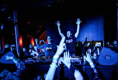 Infected Mushroom performing at the Church Nightclub in Denver Nightclub