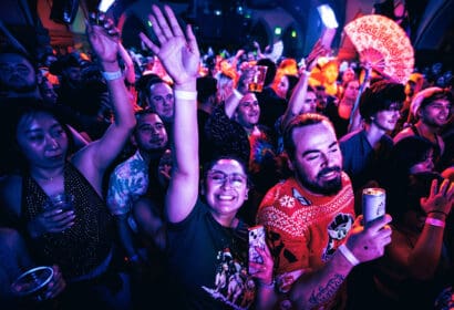 Attendees at the Church Nightclub in Denver Nightclub