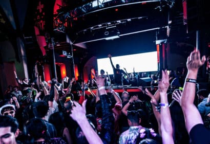 The crowd at the Church Nightclub in Denver Nightclub