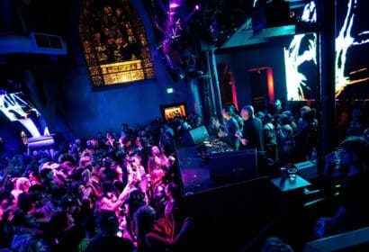 The crowd at the Church Nightclub in Denver Nightclub