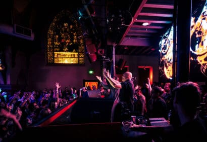 Infected Mushroom performing at the Church Nightclub in Denver Nightclub