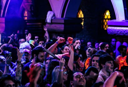 The crowd at the Church Nightclub in Denver Nightclub