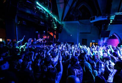 The crowd at the Church Nightclub in Denver Nightclub
