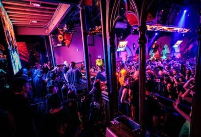 The crowd at the Church Nightclub in Denver Nightclub