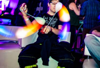 Attendee at the Church Nightclub in Denver Nightclub