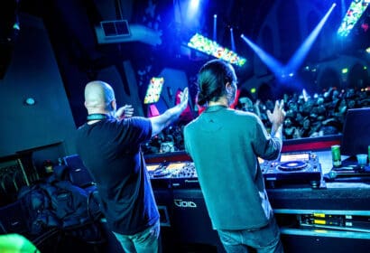Infected Mushroom performing at the Church Nightclub in Denver Nightclub