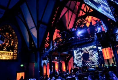 The crowd at the Church Nightclub in Denver Nightclub