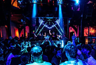 The crowd at the Church Nightclub in Denver Nightclub