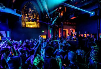 The crowd at the Church Nightclub in Denver Nightclub