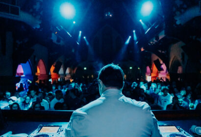 Markus Schulz performing at the Church Nightclub in Denver Nightclub