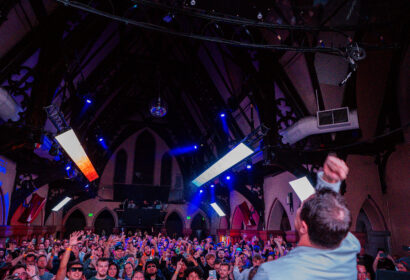 Markus Schulz performing at the Church Nightclub in Denver Nightclub