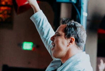 Markus Schulz performing at the Church Nightclub in Denver Nightclub