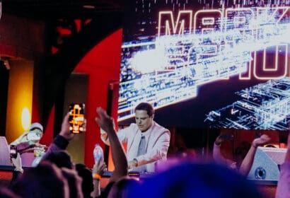 Markus Schulz performing at the Church Nightclub in Denver Nightclub