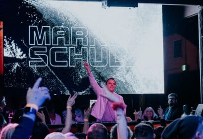 Markus Schulz performing at the Church Nightclub in Denver Nightclub