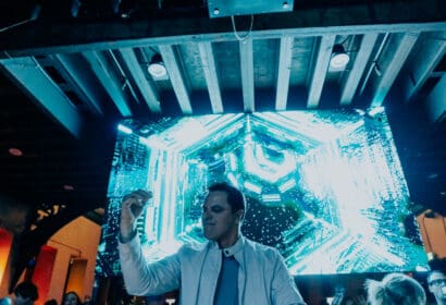 Markus Schulz performing at the Church Nightclub in Denver Nightclub