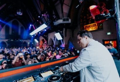 Markus Schulz performing at the Church Nightclub in Denver Nightclub