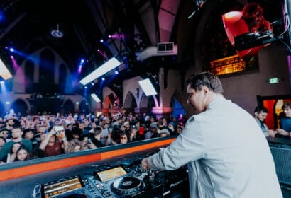 Markus Schulz performing at the Church Nightclub in Denver Nightclub