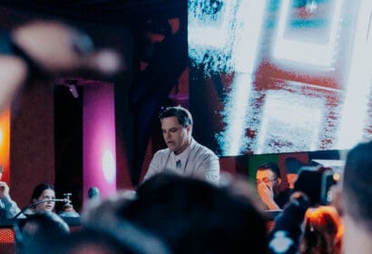 Markus Schulz performing at the Church Nightclub in Denver Nightclub