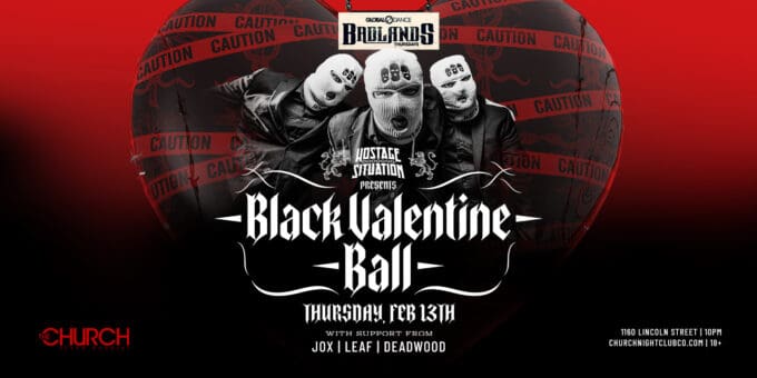 Hostage Situation at The Church in Denver Nightclub Event Flyer Feb 13