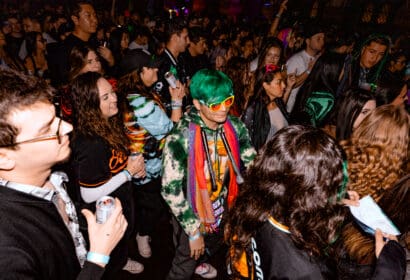 Attendees at the Church Nightclub in Denver Nightclub