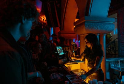 Bartender at the Church Nightclub in Denver Nightclub